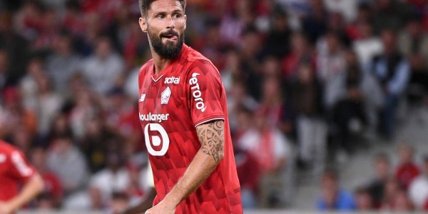 1-0，法甲第10掀翻法甲第2，38岁吉鲁力挽狂澜：第91分钟惊艳绝杀